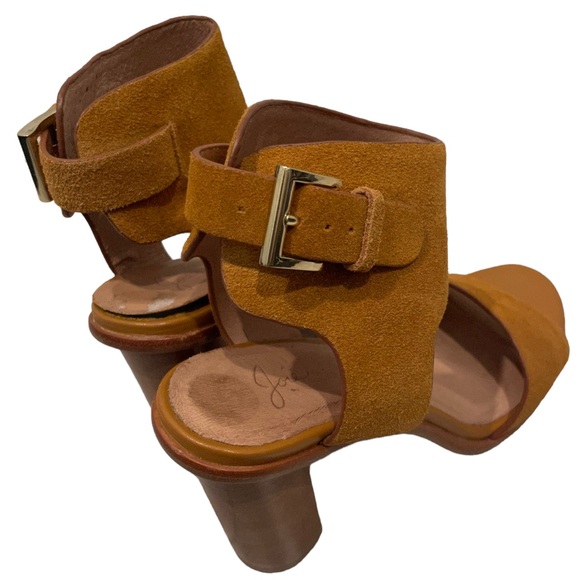 Joie Opal Suede Leather Heels - Picture 8 of 9